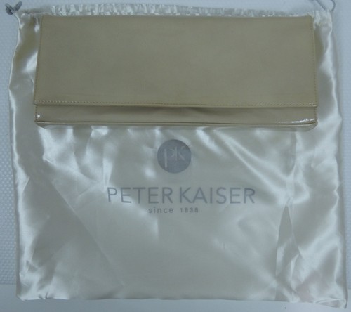 Peter kaiser beige patent - kaiser,