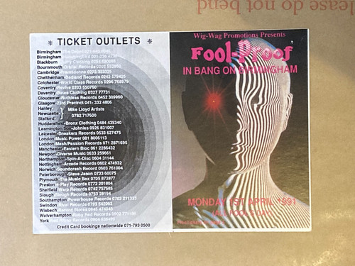 Rave flyer birmingham - rave,