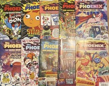 The Phoenix 2016 x10 comic magazines 209-218 bundle of consecutive issues VGC