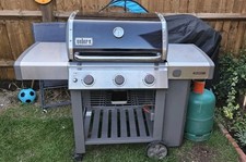 Weber Genesis II E-310 Gas BBQ 3-Burner With Cover And Gas Bottle