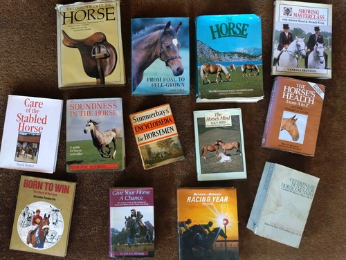 Horse equestrian book - horse,