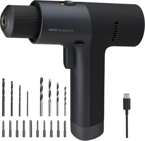 Hoto brushless drill 12v - hoto,