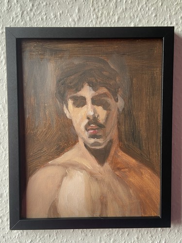 Oil painting portrait a - oil,