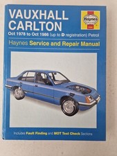 Vauxhall Carlton Mk1 Haynes