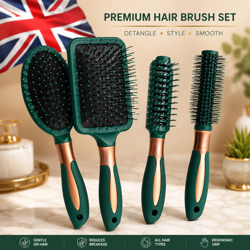 4pcs professional hair brush - 4pcs,