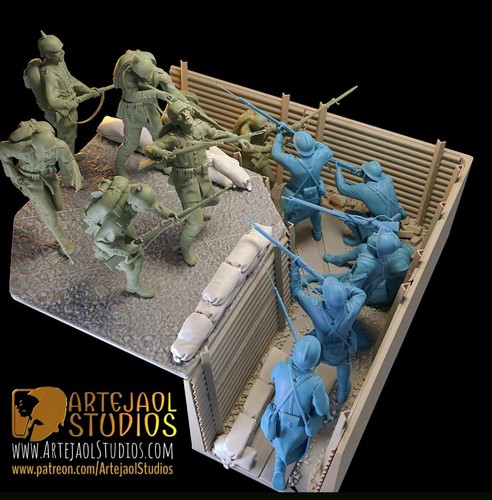 Ww1 the trenches - in,