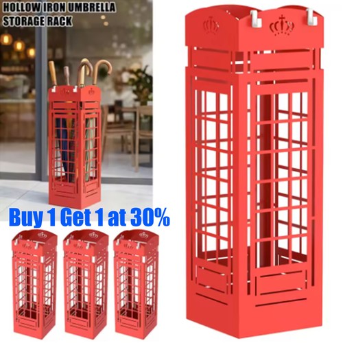 Red umbrella iron - umbrella,