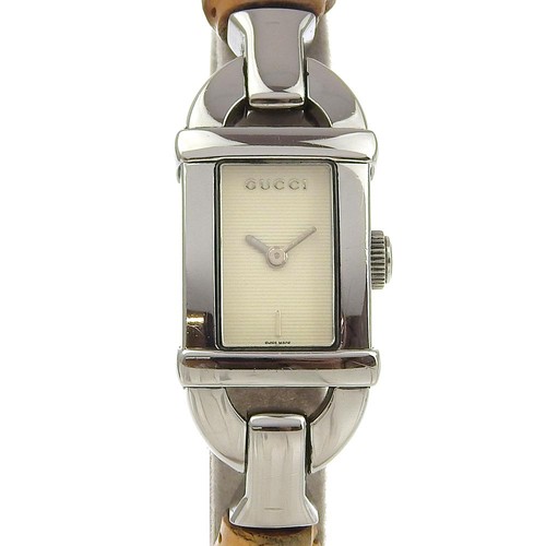 Gucci watches 6800l ivorydial - gucci,