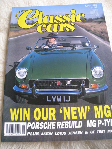 Classic cars may 1989 - 1989, porsche