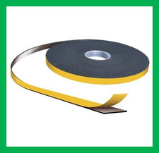 Double Sided uPVC Glazing Foam Tape Black & White Window Security Tape Various