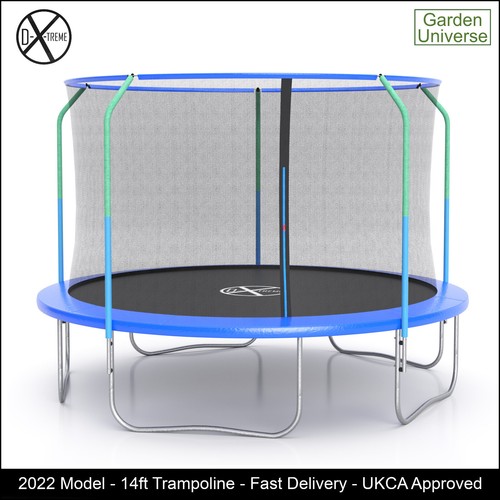 Trampoline 14ft with safety - trampoline,