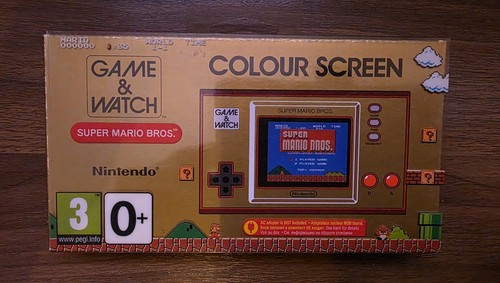 Nintendo game watch super - nintendo, &