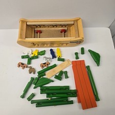 Wooden Noah’s Ark Playset