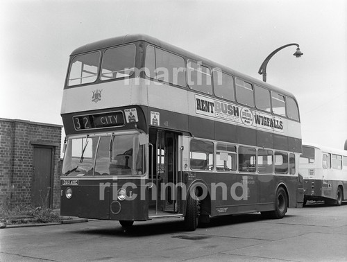 Nottingham city bus dau411c - nottingham,