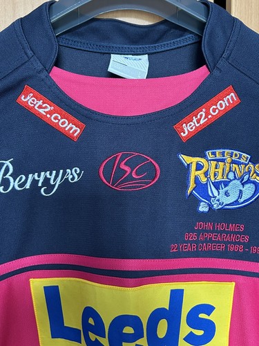Leeds rhinos rugby shirt - leeds,