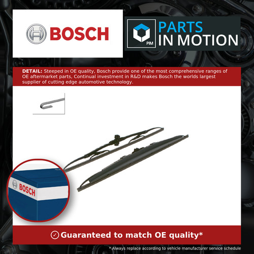 Wiper blades fits - 2x, (pair)