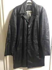 Mens  Matinee Leather Jacket - Size Large