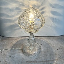 Vintage cut glass - cut, lamp