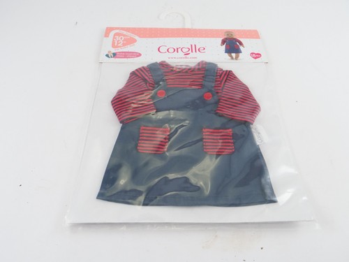 Stripe dress for doll - stripe, 30cm