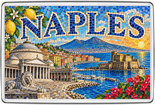 Naples italy castel dell ovo - naples,