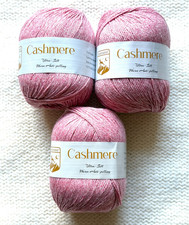 3 balls x 50g Cashmere Ultra