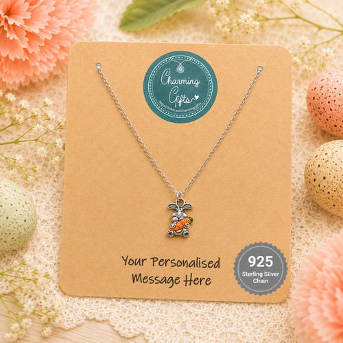 Rabbit necklace - rabbit, –