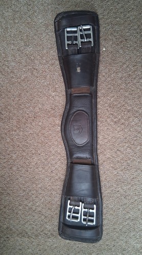 Brown leather dressage - brown,