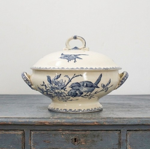 Antique soup bowl - soup, xlxth