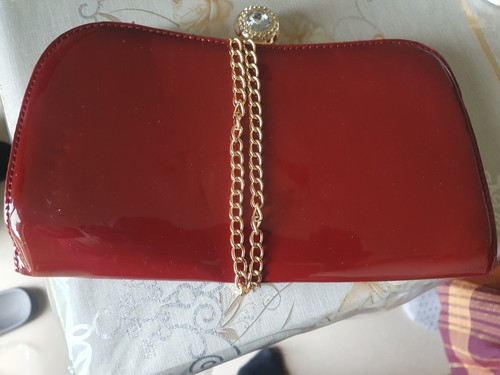 Deep red maroon evening party - deep, red/maroon