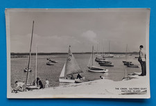 HAYLING ISLAND, SALTERNS QUAY, 1957 PMK, SABATINI, WELLINGTON RD, HAMPTON HILL