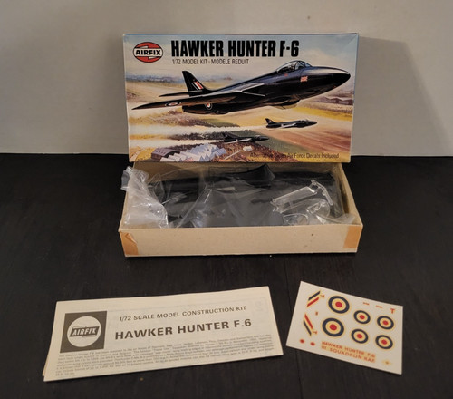 Hawker hunter 72 air fix - hawker, 1:72