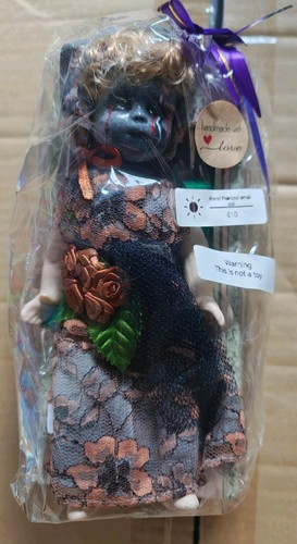 Ooak upcycled cracked finish - ooak,