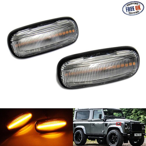 Clear side indicator - clear, led