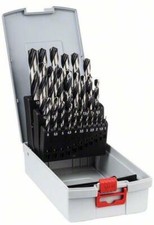 Bosch Professional 25-pc ProBox Mtl Drill Bit Set,HSS PointTeQ 1-13mm 2608577352