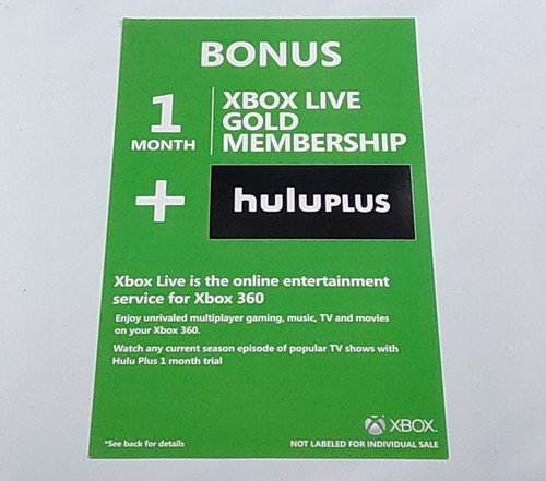 Xbox live month - 1,