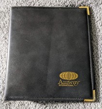 Vintage Amway International Ring binder Folder Business Stationary Advertising 