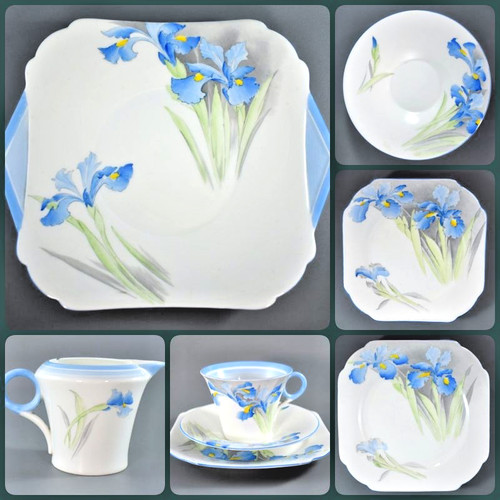 Vintage art deco shelley 12384 - deco,