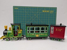 Postman Pat Greendale Friction Rocket Train, Carriages Ajay Bains Driver Figure 