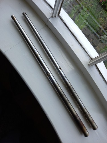 Pair stanchions used - of,