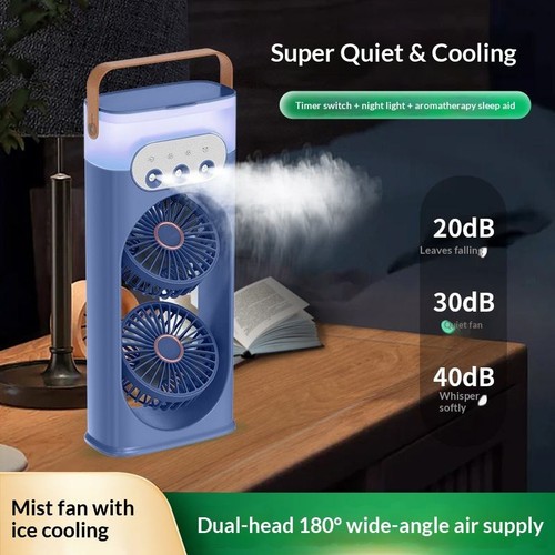 Dual misting fan - dual,