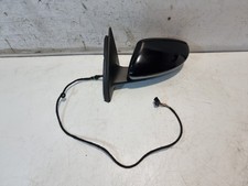 Volkswagen Passat Wing Mirror Front Left Electric Black 2013 B7 OEM 3C0857933A