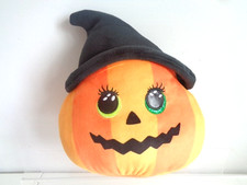 Ramona the Pumpkin + Witches Hat Halloween TY Squish a Boo Soft Plush Toy 24cm