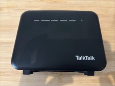 TalkTalk HG635 Super Modem Router Black Wireless Dual-Band USB 4x-Ethernet Ports