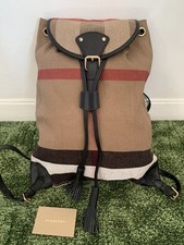 BNOT Burberry Canvas Leather