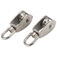 2X(Pulley 304 Stainless Steel