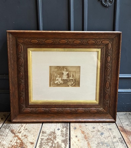 Antique victorian carved oak - antique,