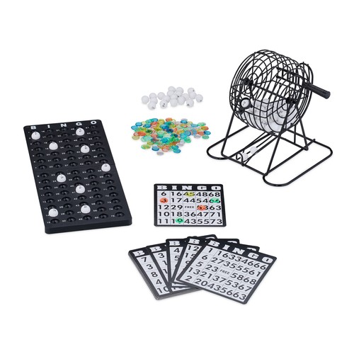 Bingo game cards - 18, balls