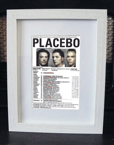 Placebo 2003 tour framed - placebo, tour+framed
