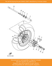 YAMAHA Rim (mt4.50-15m/c)