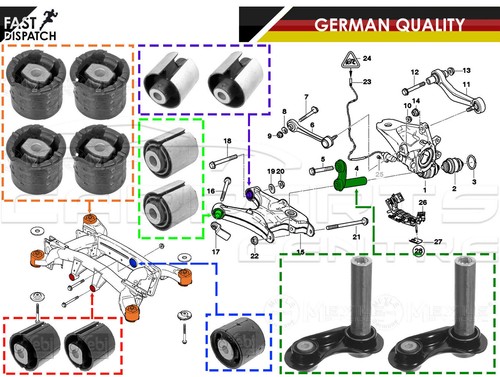 For bmw e53 rear subframe - for,